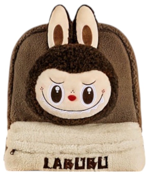 pop-mart-the-monsters-labubu-classic-bag-series-fleece-backpack-brown