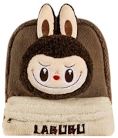Pop Mart The Monsters Labubu Classic Bag Series Fleece Backpack Brown Pop Mart The Monsters Labubu Classic Bag Series Fleece Backpack Brown