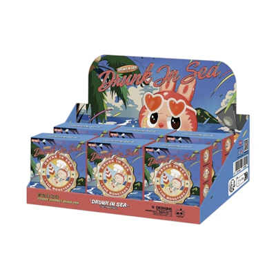 Pop Mart The Monsters Labubu Enchanted by the Seaside Series Fridge Magnet Sealed Case (6 Blind Box)
