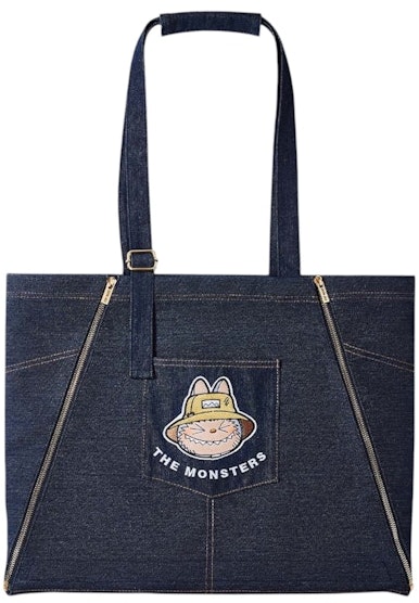 pop-mart-the-monsters-labubu-fall-in-wild-series-denin-apron-bag