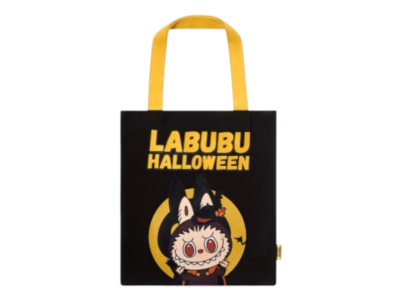 Pop Mart The Monsters Labubu Happy Halloween Party Series Canvas Bag