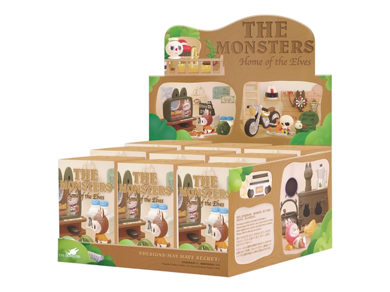 Pop Mart The Monsters Labubu Home of Elves Series Figure Sealed Case (9 Blind Box)