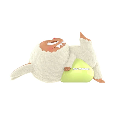 Pop Mart THE MONSTERS Labubu Lazy Yoga Series Lay Down Figure