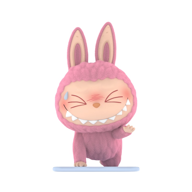 Pop Mart THE MONSTERS Labubu Lazy Yoga Series Sweating Figure