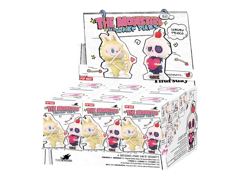 Pop Mart The Monsters Labubu Mischief Diary Series Figure Sealed Case (6 Blind Box)