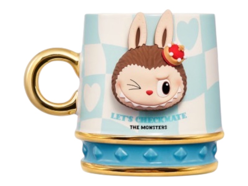 Pop Mart The Monsters Let's Checkmate Series Mug