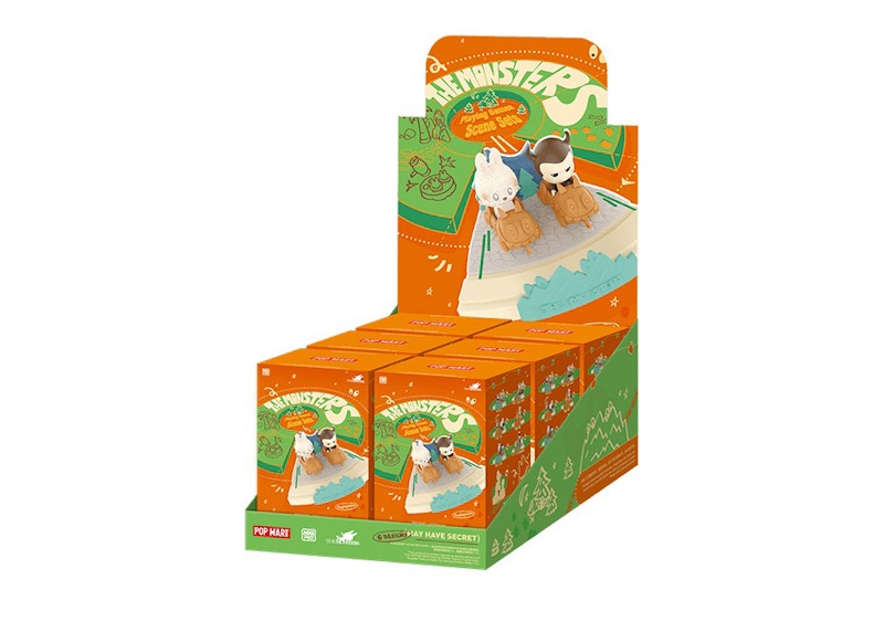 Pop Mart The Monsters Playing Games Series Scene Set Sealed Case (6 Blind Box)