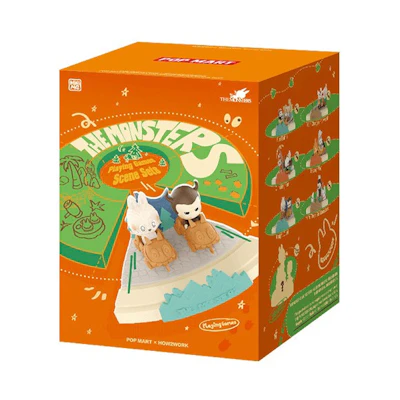 Pop Mart The Monsters Playing Games Scene Set Single Box