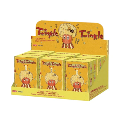 Pop Mart Twinkle Twinkle Be a Little Star Series Plush Pendant Sealed Case (6 Blind Box)