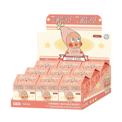 Pop Mart Twinkle Twinkle Create Your Taste Series B Figures Sealed Case (9 Blind Box)