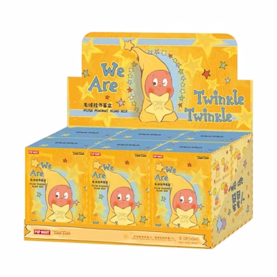 Pop Mart We are Twinkle Twinkle Plush Pendant Sealed Case (6 Blind Box)