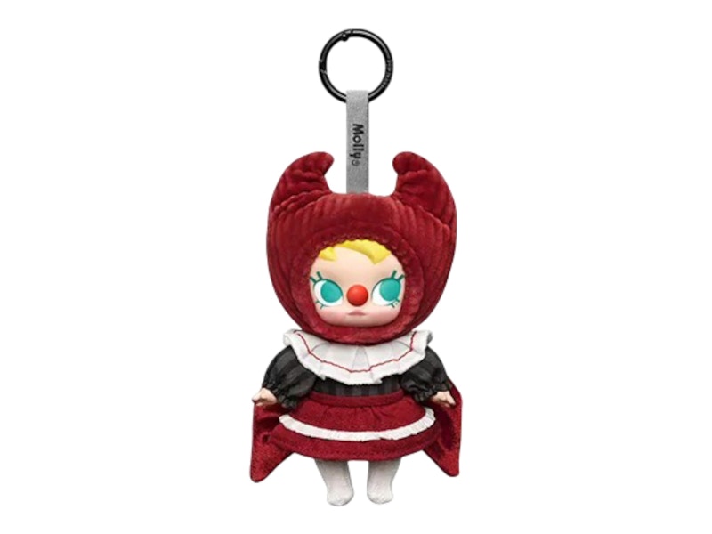 Pop Mart WHY SO SERIOUS Series Baby Molly Crimson Dancer Vinyl Plush Pendant