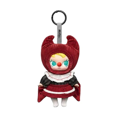 Pop Mart WHY SO SERIOUS Series Baby Molly Crimson Dancer Vinyl Plush Pendant