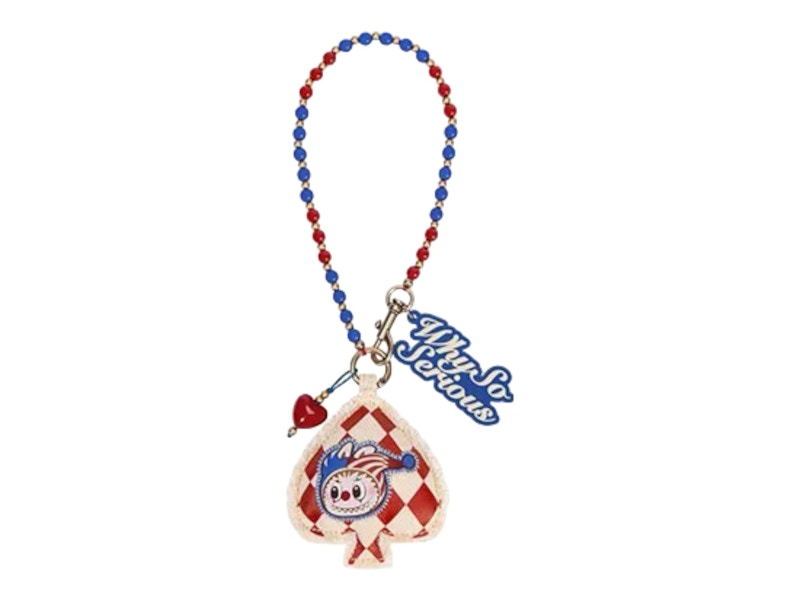 Pop Mart WHY SO SERIOUS Series Labubu Juggling Clown Pendant Chain