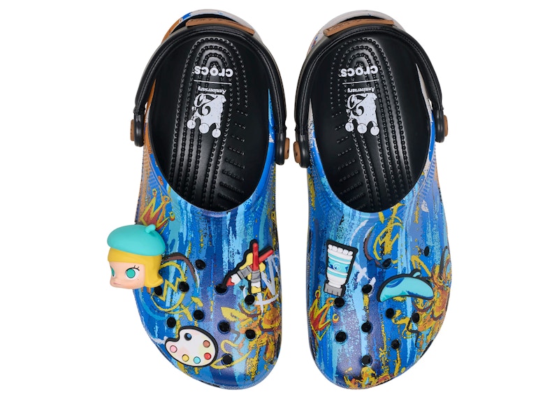 Order Pop Mart x Crocs 经典洞洞鞋 Mega 太空莫莉 212962-90H