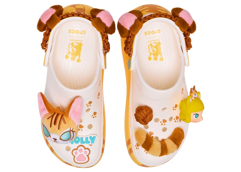Order Pop Mart x Crocs经典增高洞洞鞋太空莫莉联名款 212963-90H