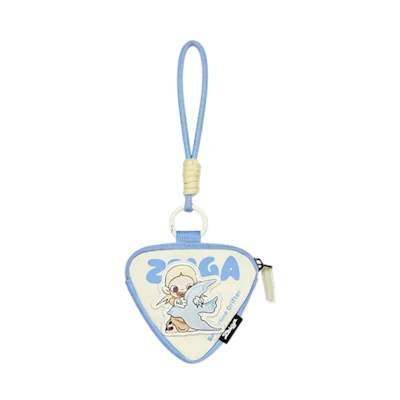Pop Mart Zsiga Borderline Drifter Clutching Blue Triangular Bag Charm