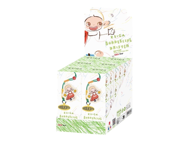 Pop Mart Zsiga Borderline Drifter Series Phone Charm Sealed Case (6 Blind Box)