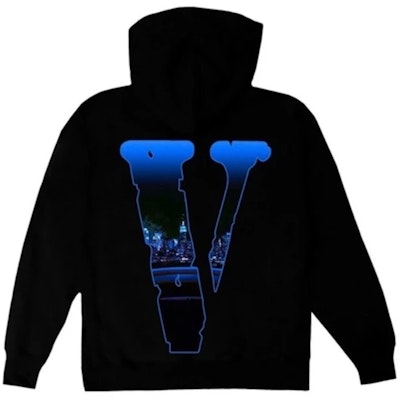 Pop Smoke x Vlone Armed And Dangerous Hoodie Black Order Pop Smoke x Vlone Armed And Dangerous Hoodie Black