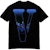 Pop Smoke x Vlone Armed And Dangerous T-Shirt Black