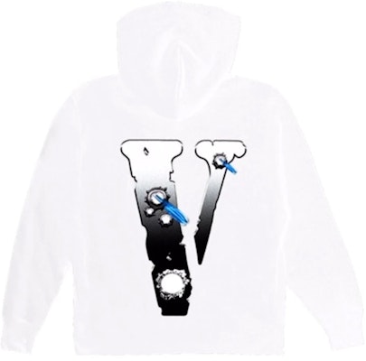 Pop Smoke x Vlone Hawk Em' Hoodie White Order Pop Smoke x Vlone Hawk Em' Hoodie White