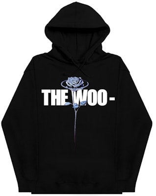 Pop Smoke x Vlone The Woo Hoodie Black Buy Pop Smoke x Vlone The Woo Hoodie Black
