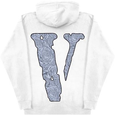 Pop Smoke x Vlone The Woo Hoodie White Order Pop Smoke x Vlone The Woo Hoodie White