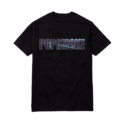 Pop Smoke x Vlone Wraith Tee Black