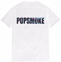 Pop Smoke x Vlone Wraith Tee White Pop Smoke x Vlone Wraith Tee White