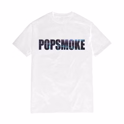 Pop Smoke x Vlone Wraith Tee White