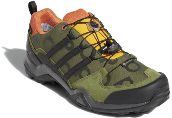 Pop Trading Company x adidas Terrex Swift R2 Gore-Tex 'Wild Pine' dalam Malay. GW9658 Lookbook Pop Trading Company x adidas Terrex Swift R2 Gore-Tex 'Wild Pine' dalam Malay. GW9658
