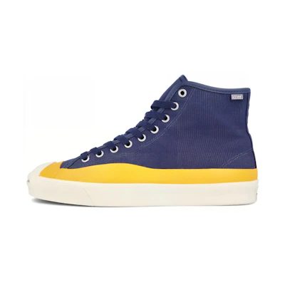 Pop Trading Company Converse Jack Purcell Pro High 'Navy Yellow'