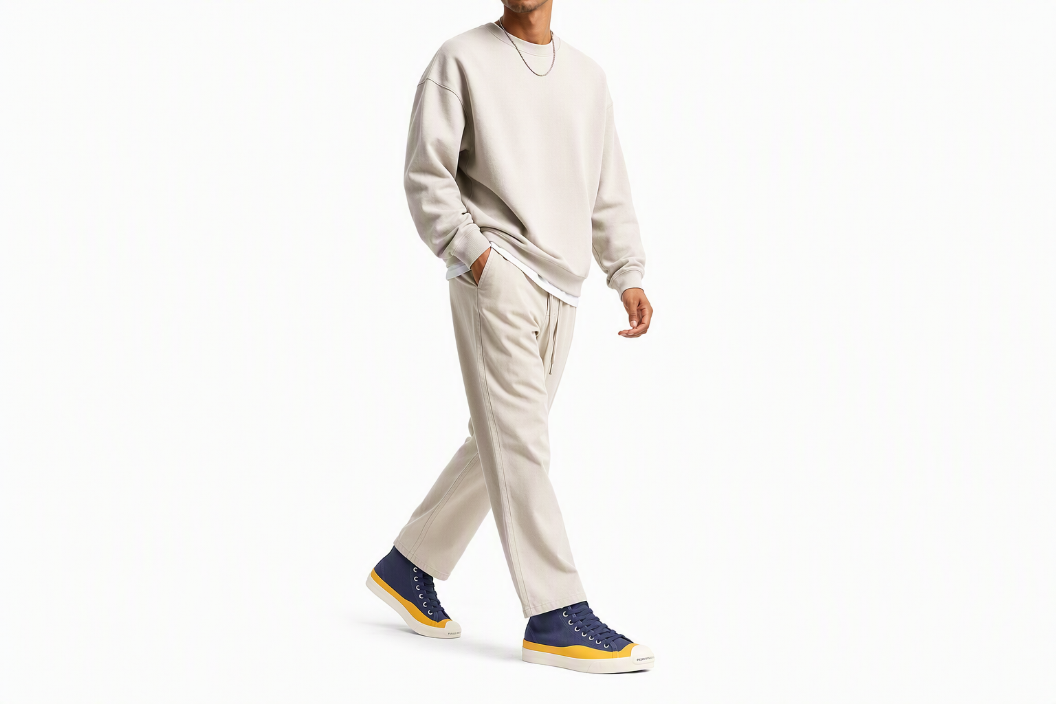 Order Pop Trading Company x Converse Jack Purcell Pro 高帮“海军黄” 169006C
