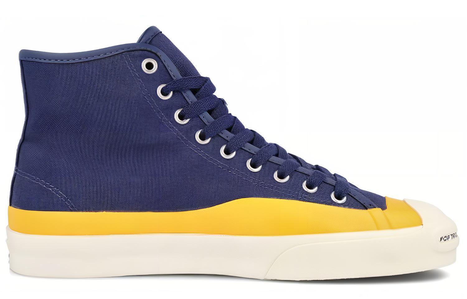 Lookbook Pop Trading Company x Converse Jack Purcell Pro 高帮“海军黄” 169006C