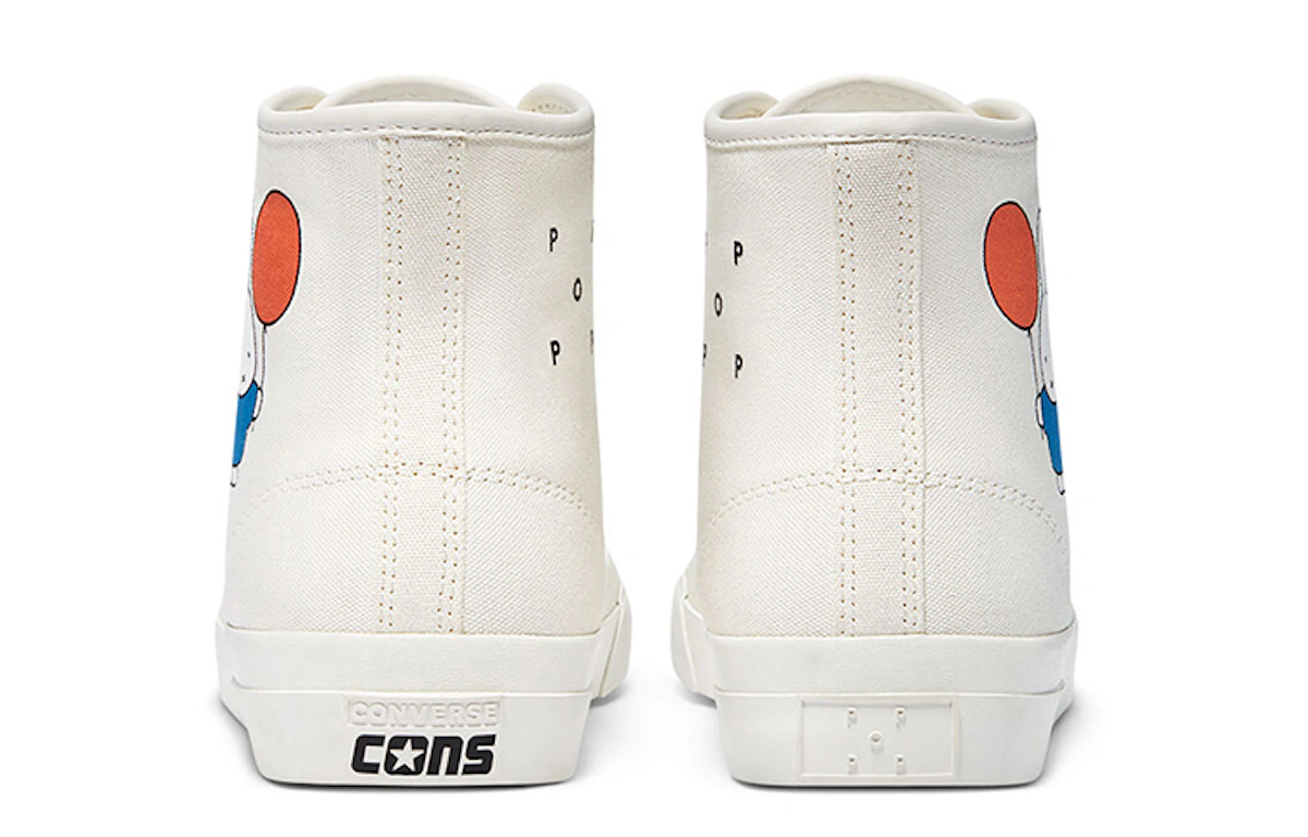 POP Trading Company x Converse Jack Purcell Pro High 'Miffy - Egret'