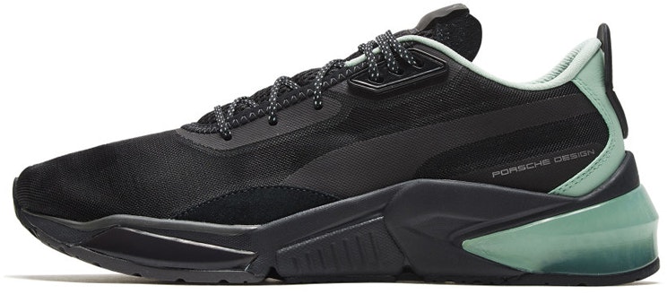 porsche-design-x-puma-lqdcell-trainer-jet-black-mist-green
