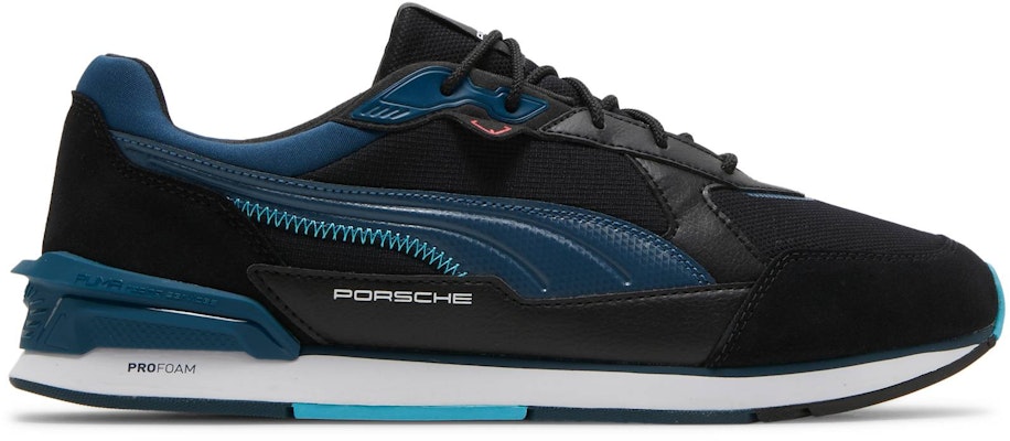 Porsche Legacy x Puma Low Racer 'Black Intense Blue' 306880-01 Buy Porsche Legacy x Puma Low Racer 'Black Intense Blue' 306880-01