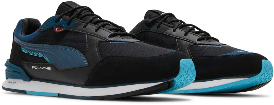 Porsche Legacy x Puma Low Racer ''Noir Bleu Intense'' 306880-01 Cheap Porsche Legacy x Puma Low Racer ''Noir Bleu Intense'' 306880-01