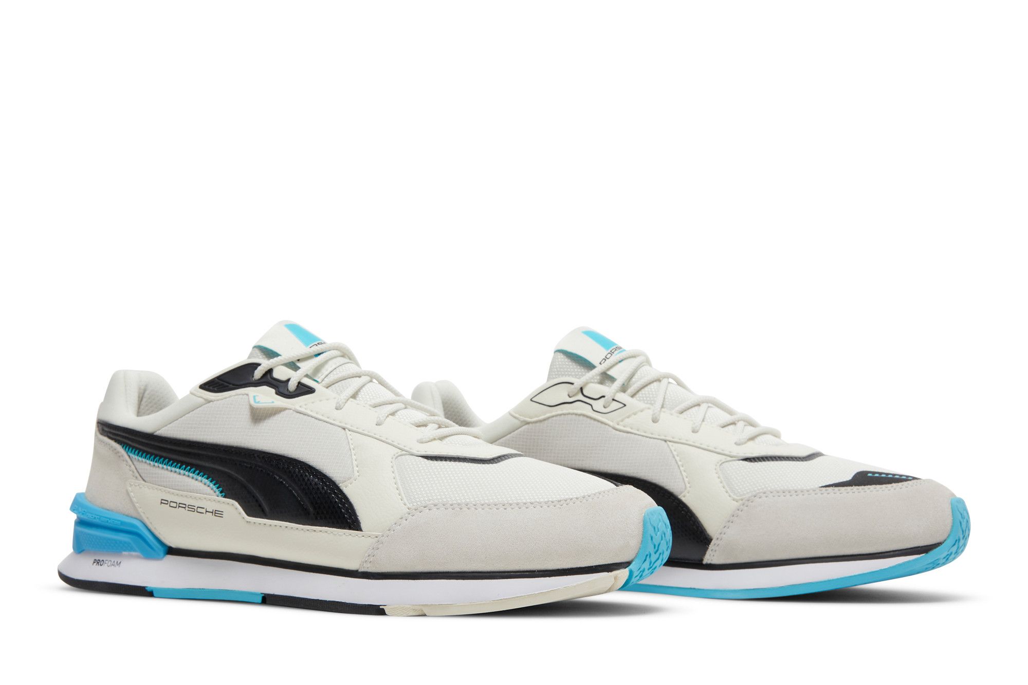 Cheap Porsche Legacy x Puma Low Racer ''Elfenbein Glow Blau Atoll'' 306880-03