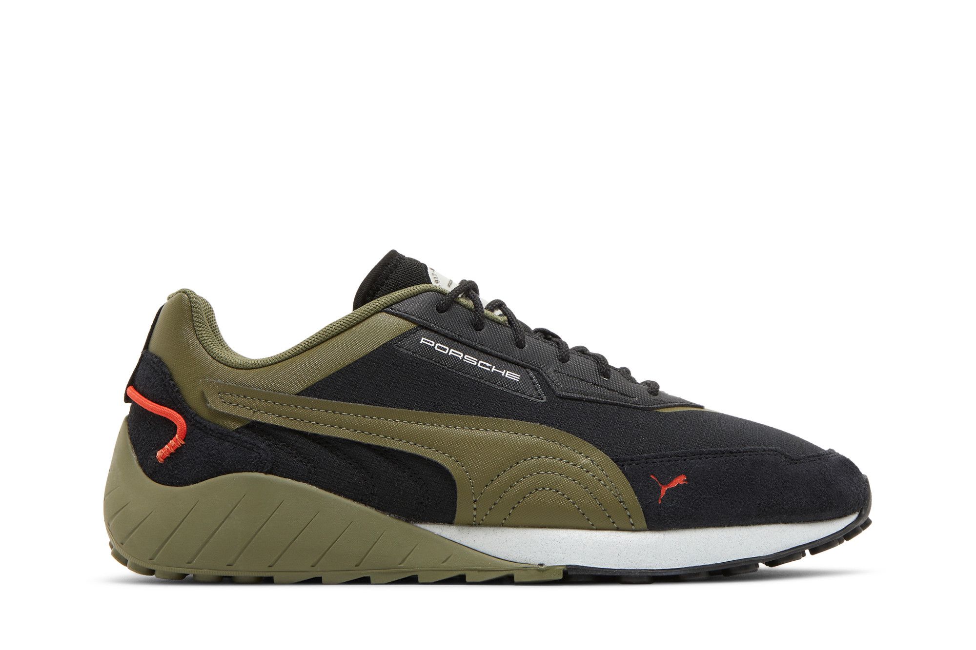 Porsche Legacy x Puma SpeedFusion 'Black Dark Green Moss' 306996-01