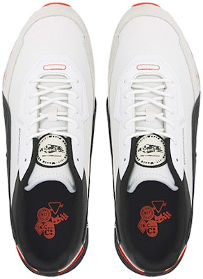 保時捷遺產 x Puma SpeedFusion '白色黑色火光' 306996-02 Lookbook 保時捷遺產 x Puma SpeedFusion '白色黑色火光' 306996-02