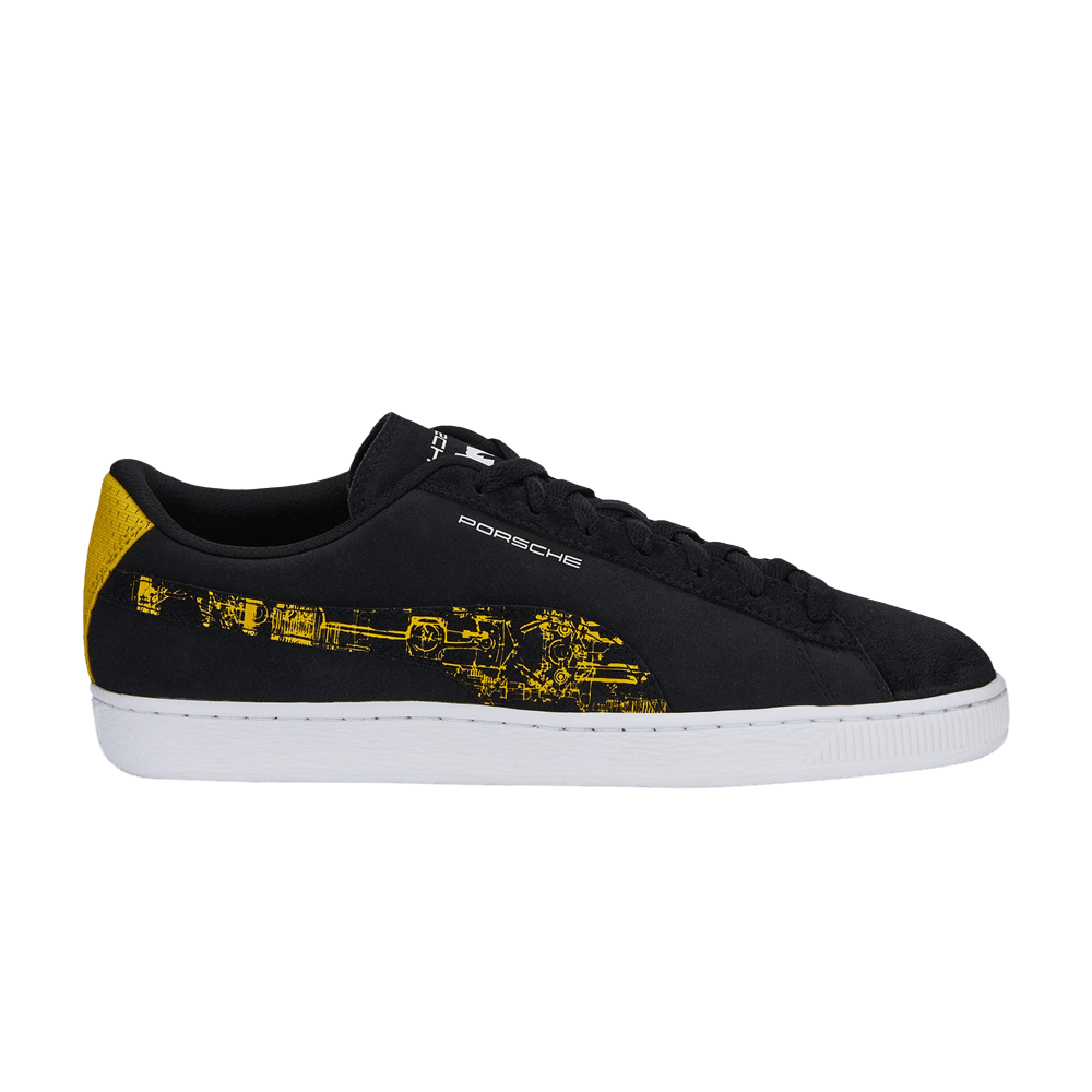 Buy Porsche Legacy x Puma Suede 'Negro Cromo Limón' 307214-01