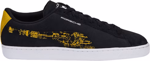 Porsche Legacy x Puma Suede 'Black Lemon Chrome' 307214-01 Porsche Legacy x Puma Suede 'Black Lemon Chrome' 307214-01