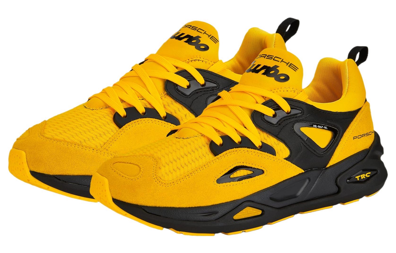 Lookbook 保時捷傳奇x彪馬TRC Blaze '檸檬鉻黑' 307386-01