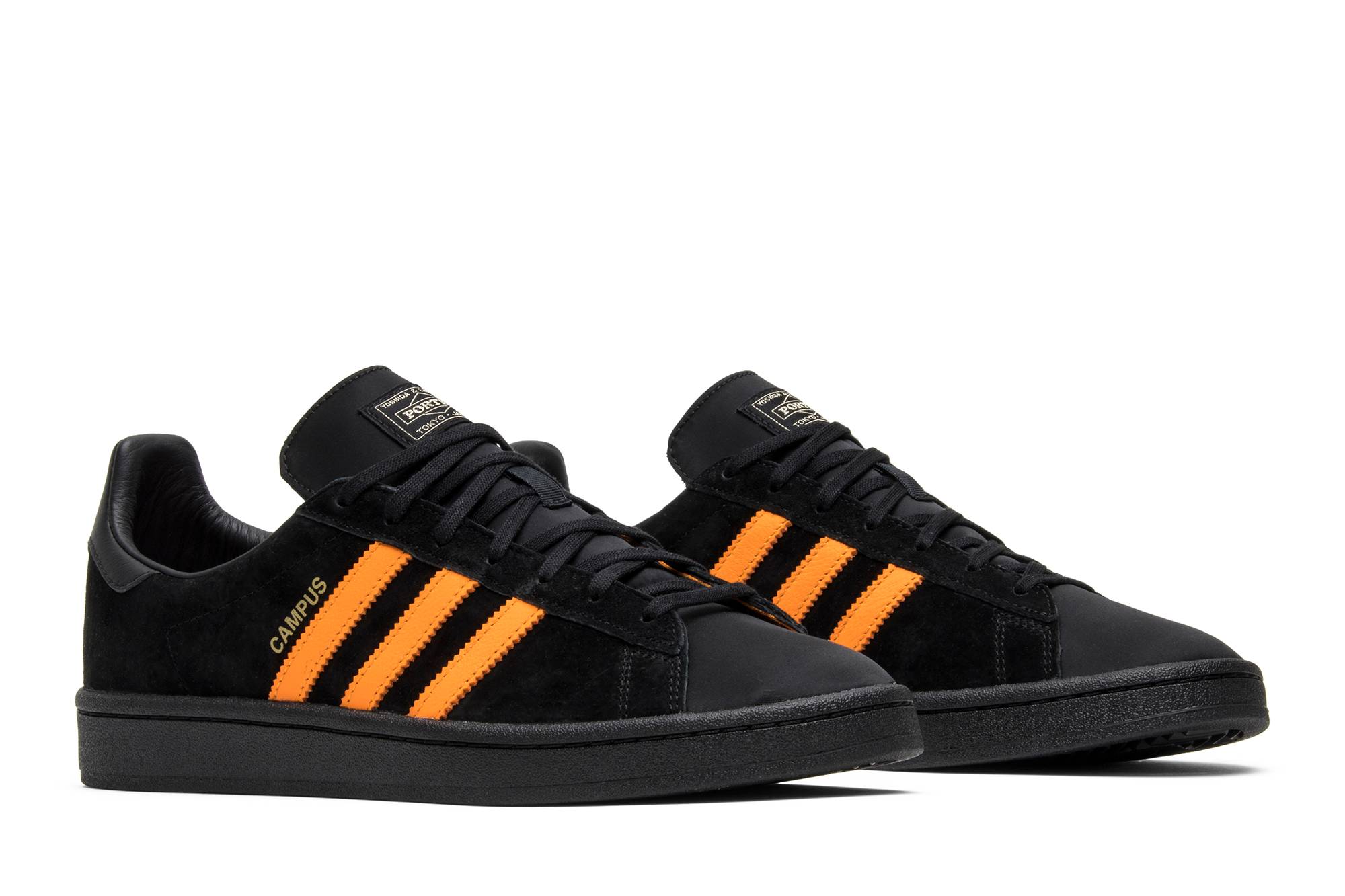 Cheap Porter x adidas Campus '黑橙色' B28143