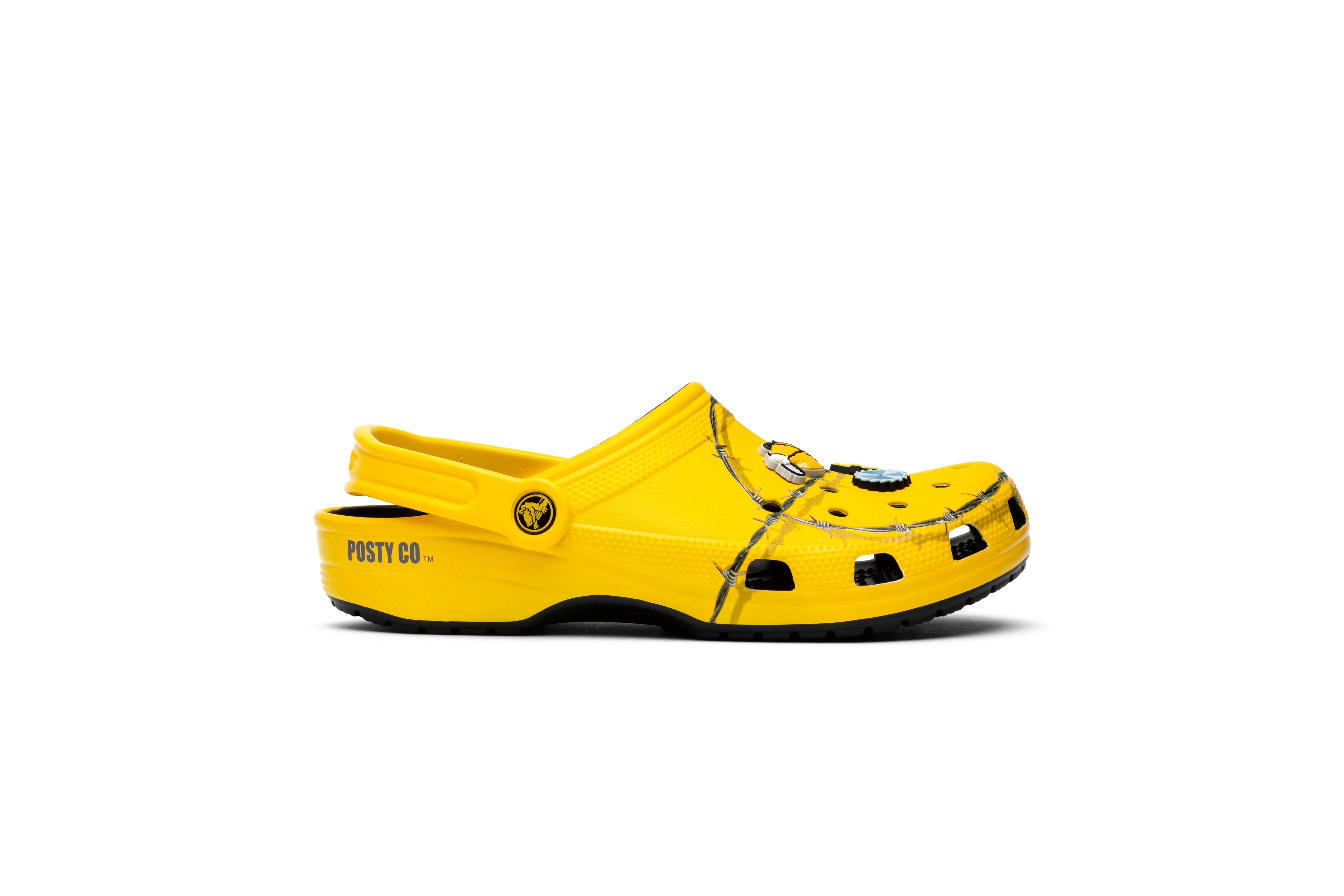 Post malone custom crocs on sale