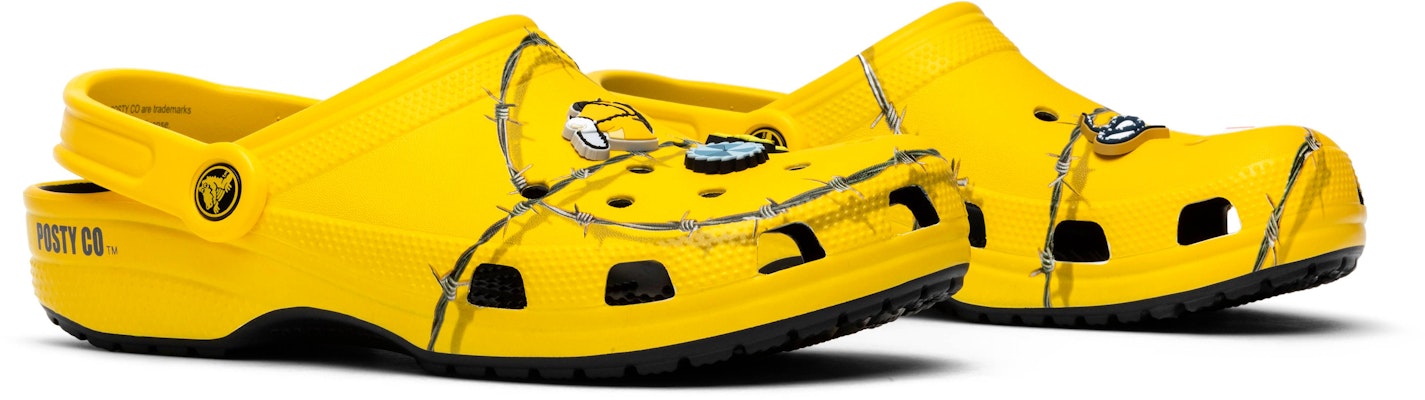 Post Malone x Crocs Clog 'Barbed Wire' 206038-730 Cheap Post Malone x Crocs Clog 'Barbed Wire' 206038-730