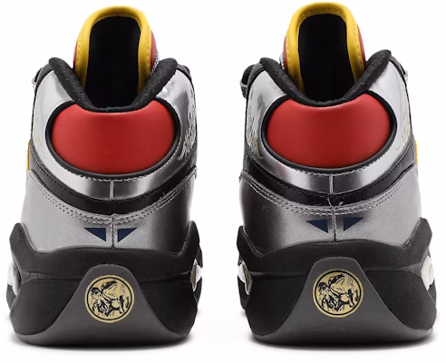 Power Rangers x Reebok Question Mid 'Megazord Battle Mode!' GY0590 Details for Power Rangers x Reebok Question Mid 'Megazord Battle Mode!' GY0590