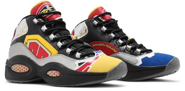 파워레인저 x 리복 퀘스쳔 미드 '메가조드 배틀 모드!' GY0590 Cheap 파워레인저 x 리복 퀘스쳔 미드 '메가조드 배틀 모드!' GY0590