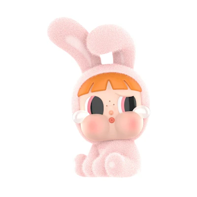Powerpuff Girls Pop Mart CRYBABY Bunny Blossom Figure